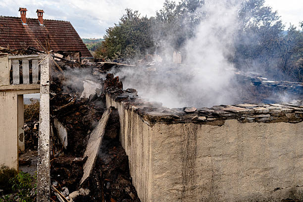 Professional Fire Damage Removal technician working in Narberth, PA